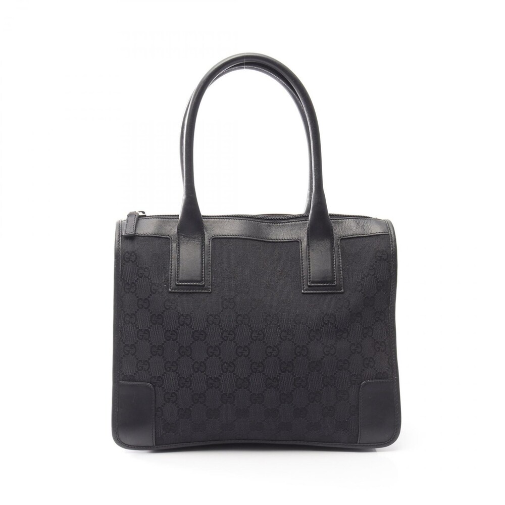 Gucci Gg Canvas Tote Handbag Leather #291442G44B